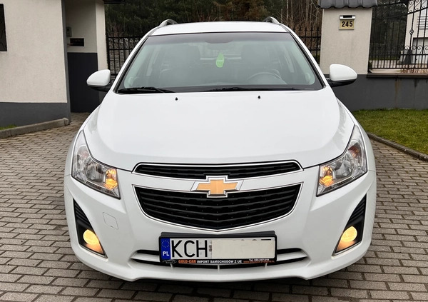 Chevrolet Cruze cena 27900 przebieg: 189595, rok produkcji 2013 z Wronki małe 667